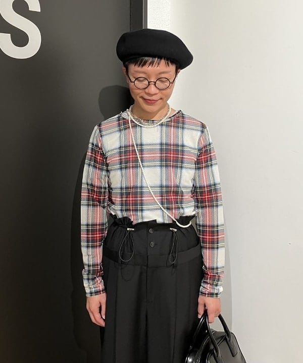 土田 達也さんの「BEAMS WOMEN｜バスク ベレー帽」を使ったコーディネート