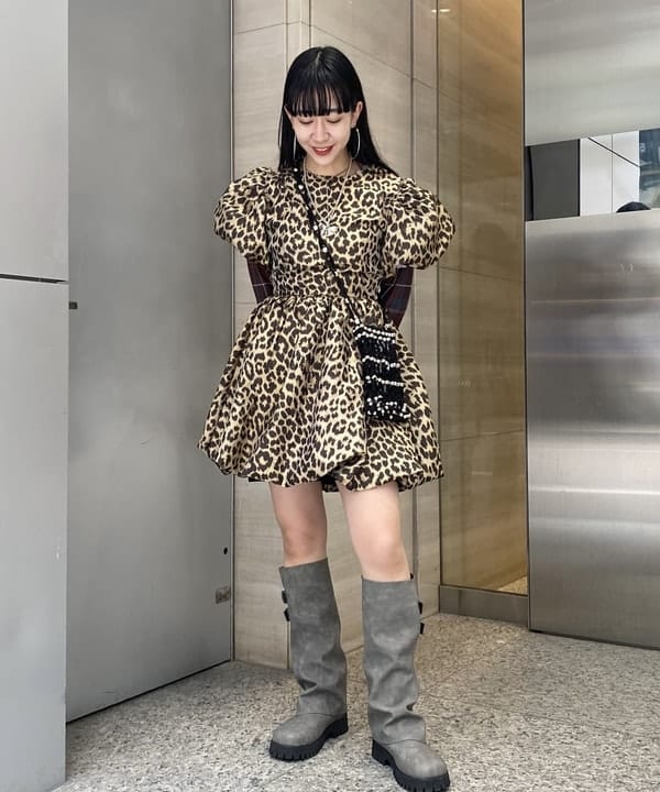 マツド ユメカさんの「BEAMS WOMEN｜Ray BEAMS / シアー チェック クルーネック トップス」を使ったコーディネート