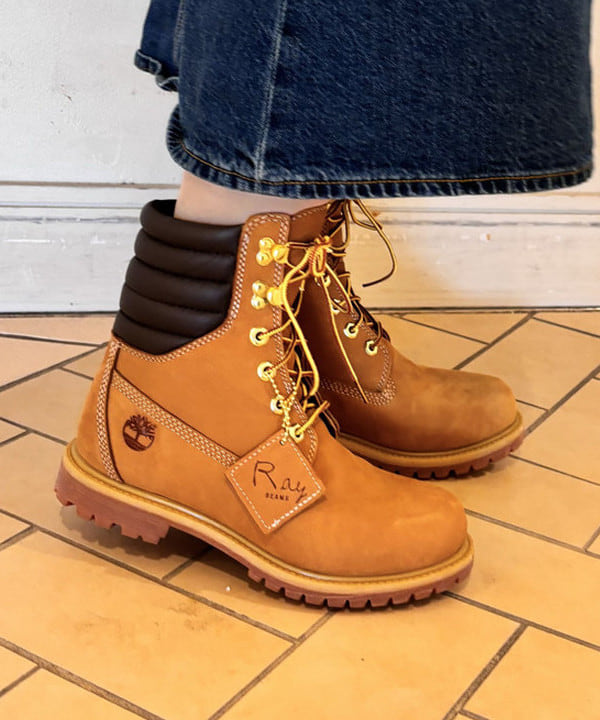 ちりこさんの「BEAMS WOMEN｜▲Timberland &times; Ray BEAMS / 8inch Puffer Boots」を使ったコーディネート