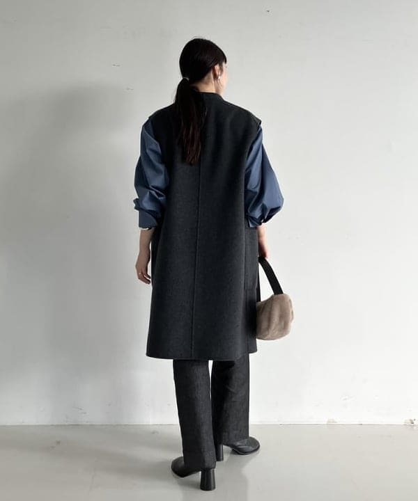 Ichika Hondaさんの「BEAMS WOMEN｜エディター坪田あさみ &times; woadblue &times; Demi-Luxe BEAMS / 別注 2タック デニムパンツ」を使ったコーディネート