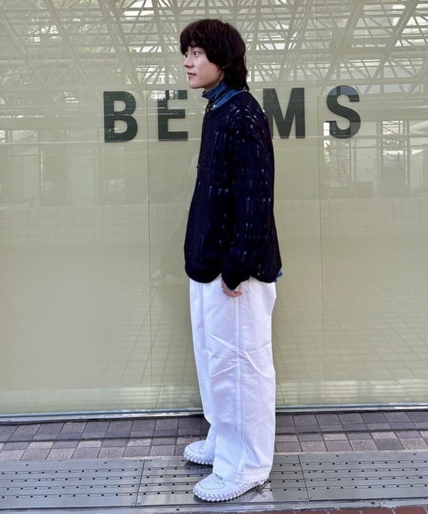 秋元 亮汰さんの「デニム ボタンダウンシャツ」を使ったコーディネート
