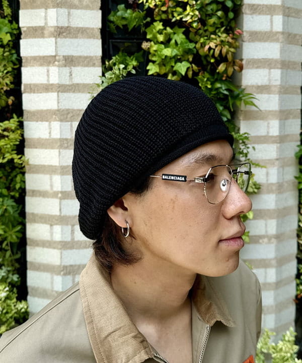 配島 孝明さんの「BEAMS WOMEN｜BEAMS / リネン ベレー▲」を使ったコーディネート