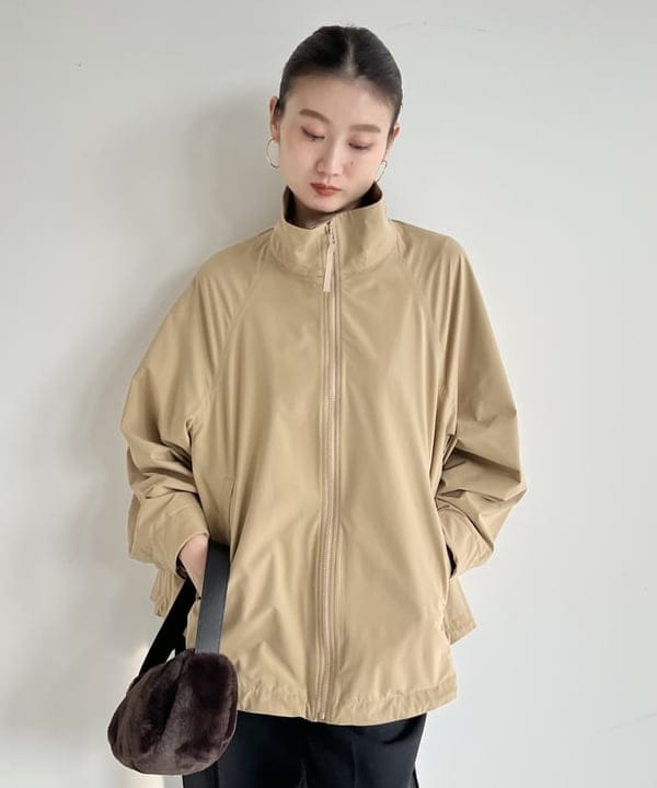 隈元 楓さんの「BEAMS WOMEN｜LEE × Demi-Luxe BEAMS / オーバースタンドブルゾン.M」を使ったコーディネート