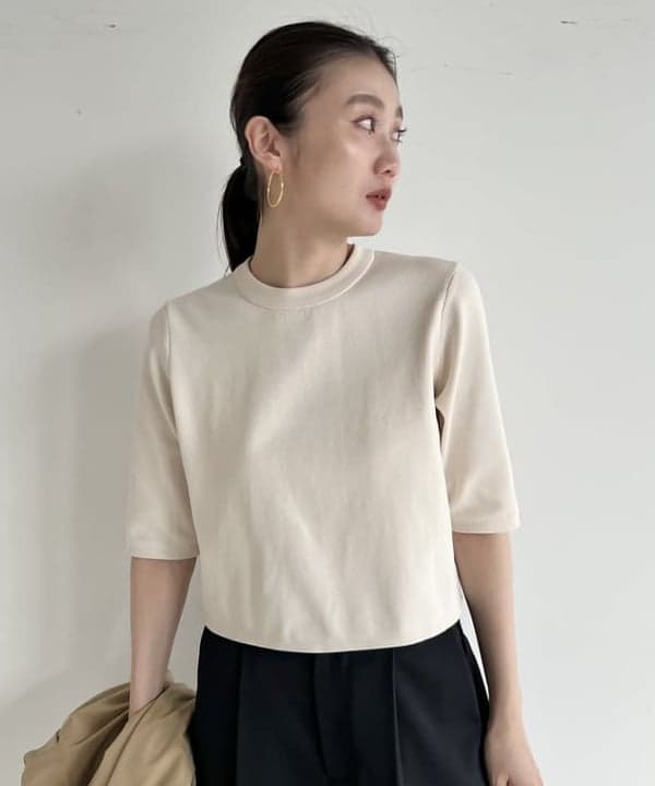 隈元 楓さんの「BEAMS WOMEN｜LEE × Demi-Luxe BEAMS / オーバースタンドブルゾン.M」を使ったコーディネート