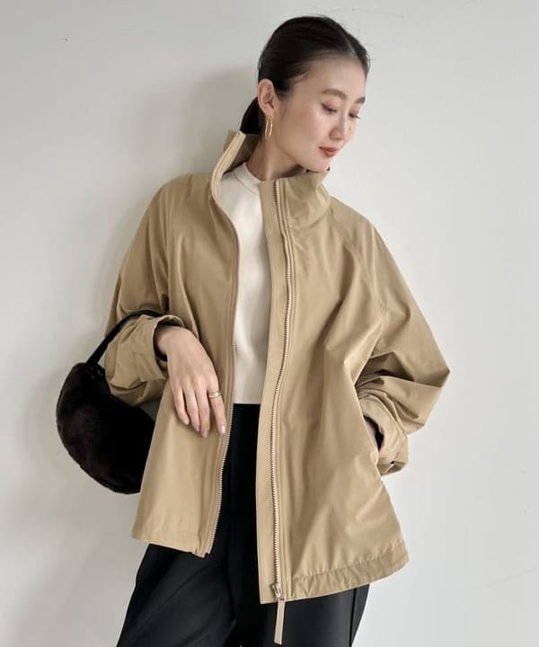 隈元 楓さんの「BEAMS WOMEN｜LEE × Demi-Luxe BEAMS / オーバースタンドブルゾン.M」を使ったコーディネート