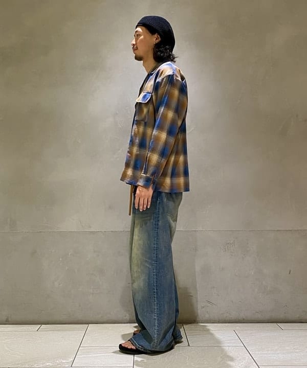 りゅうりゅうさんの「BEAMS WOMEN｜BEAMS / リネン ベレー▲」を使ったコーディネート