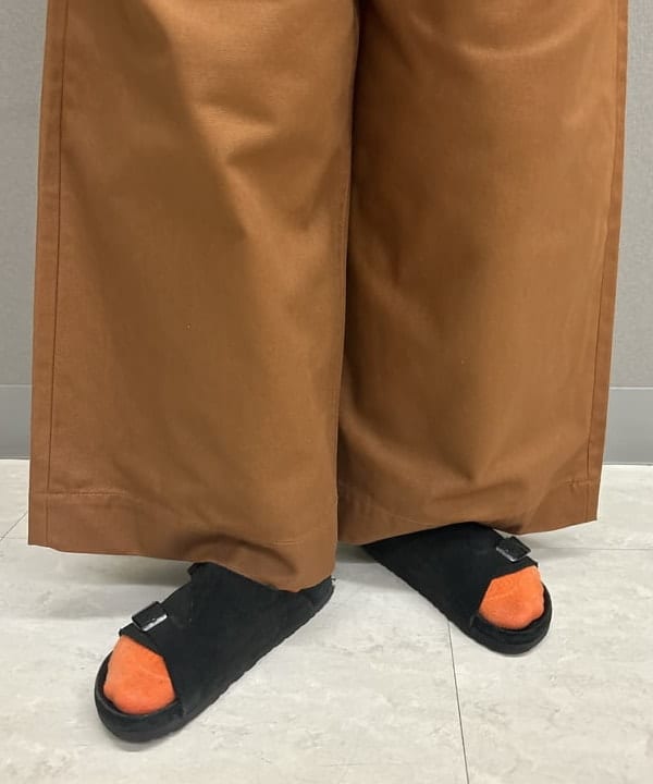 ショ〜ジさんの「BEAMS WOMEN｜Dickies / 別注 ダック ワイド パンツ」を使ったコーディネート