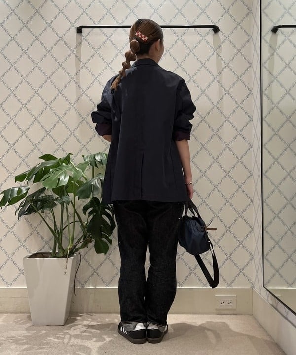 たぐみさんの「BEAMS WOMEN｜チェッカー ヘアクリップ」を使ったコーディネート