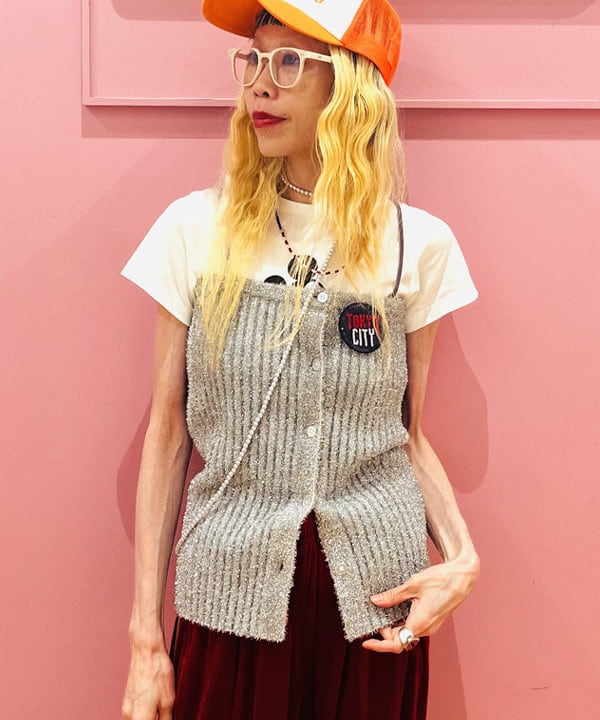 ひるてぃさんの「BEAMS WOMEN｜SOFT CREAM / PATCH BADGE」を使ったコーディネート