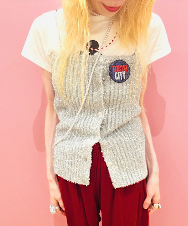 ひるてぃさんの「BEAMS WOMEN｜SOFT CREAM / PATCH BADGE」を使ったコーディネート