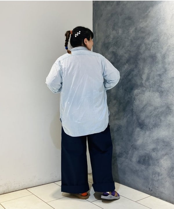 佐藤 歩さんの「BEAMS WOMEN｜Dickies / 別注 ダック ワイド パンツ」を使ったコーディネート