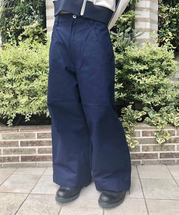はるひむさんの「BEAMS WOMEN｜Dickies / 別注 ダック ワイド パンツ」を使ったコーディネート