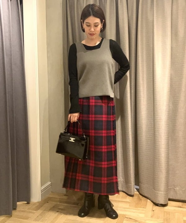 岡 妃呂美さんの「BEAMS WOMEN｜」を使ったコーディネート