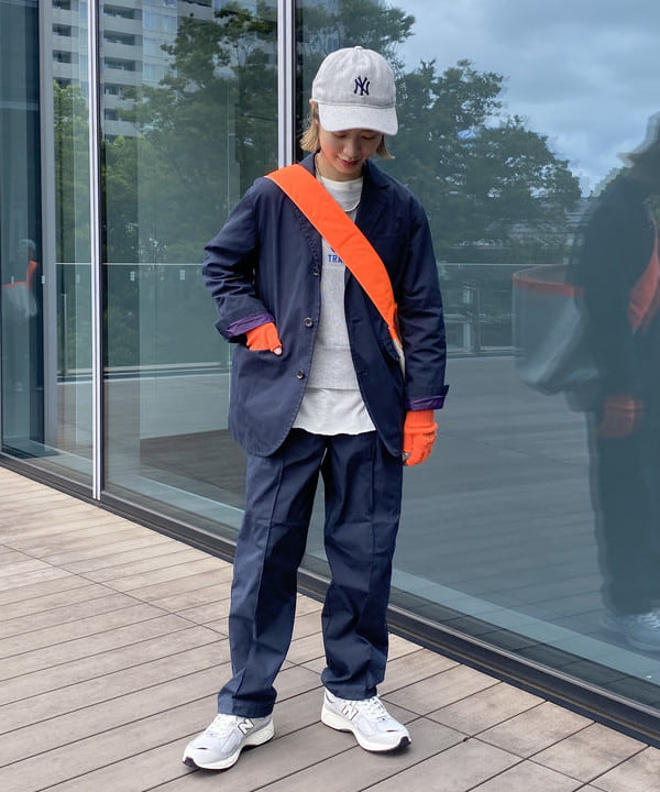 Kaoru Sakumaさんの「BEAMS WOMEN｜コットン ナイロン スラックス」を使ったコーディネート