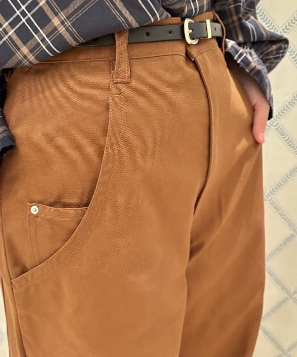 つぼさんの「BEAMS WOMEN｜Dickies / 別注 ダック ワイド パンツ」を使ったコーディネート