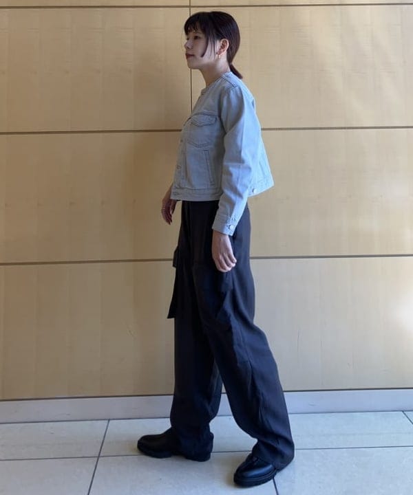 SAKAIさんの「BEAMS WOMEN｜丸胴 テレコ Tシャツ」を使ったコーディネート