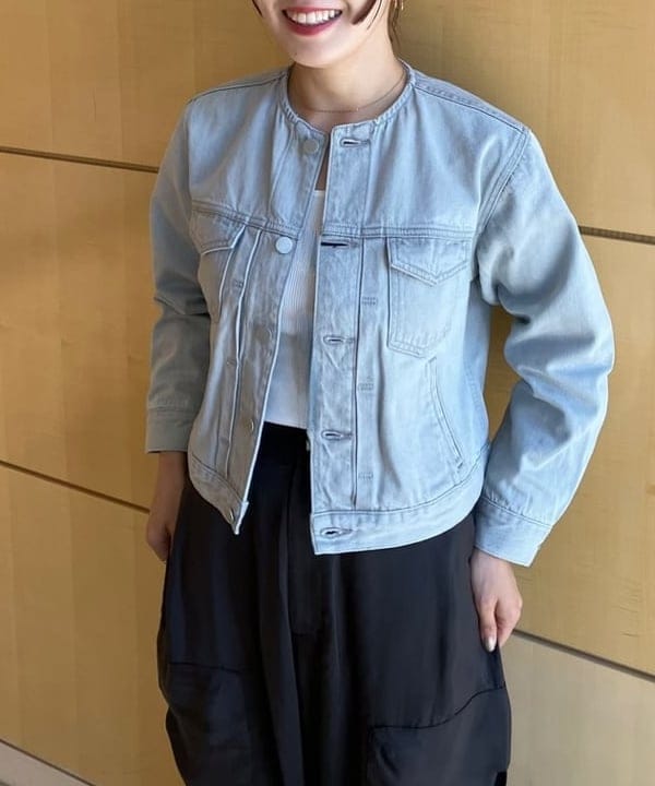 SAKAIさんの「BEAMS WOMEN｜丸胴 テレコ Tシャツ」を使ったコーディネート