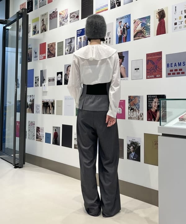 神坂 莉子さんの「BEAMS WOMEN｜ワイド ベルト ビスチェ」を使ったコーディネート