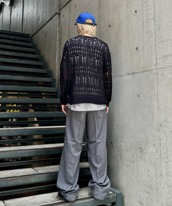 Ryohei Takataさんの「BEAMS WOMEN｜2プリーツ ワイド スラックス」を使ったコーディネート