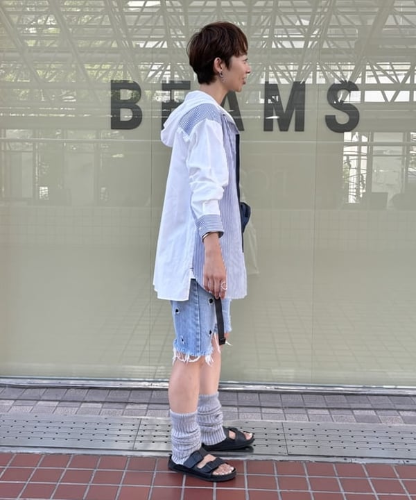 矢野(青木)優香さんの「BEAMS WOMEN｜GREGORY / 別注 VINTAGE HIP MATE NAVY」を使ったコーディネート