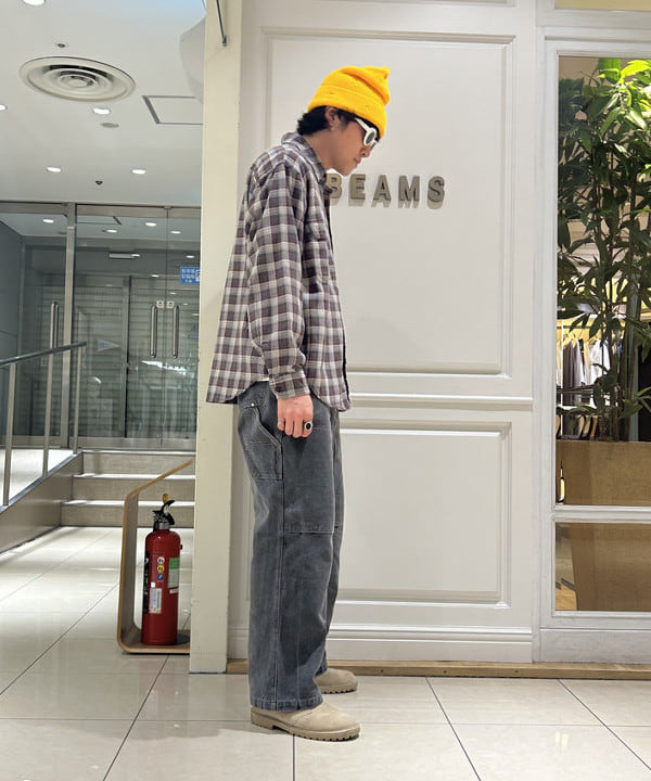 タマイユウトさんの「BEAMS WOMEN｜【別注】DECHO / ダメージ キャップ」を使ったコーディネート