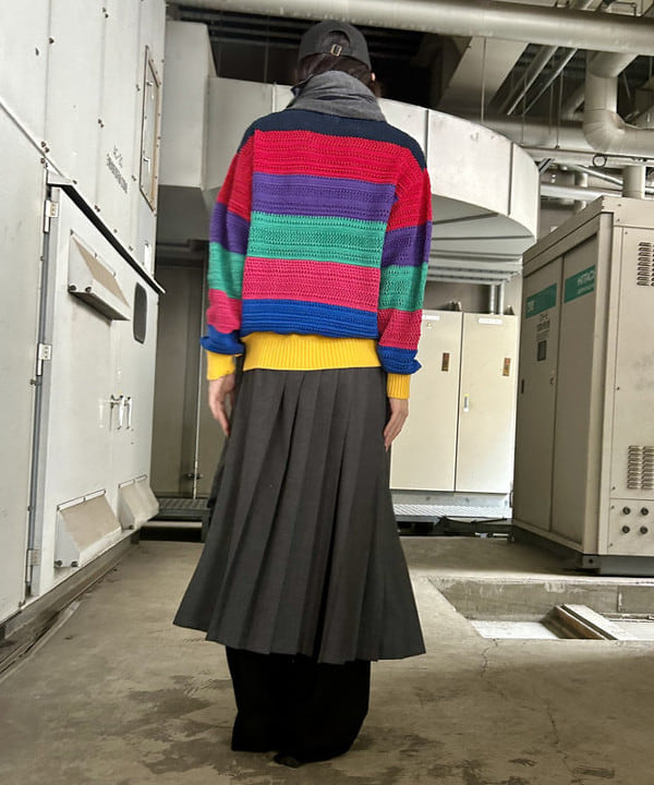 翔さんの「BEAMS WOMEN｜B.MULTI_MESH_BDR」を使ったコーディネート