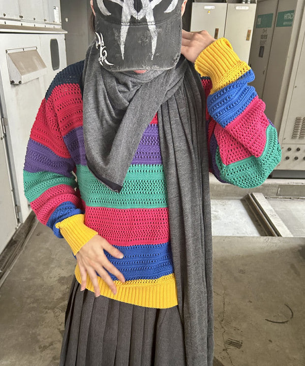 翔さんの「BEAMS WOMEN｜B.MULTI_MESH_BDR」を使ったコーディネート