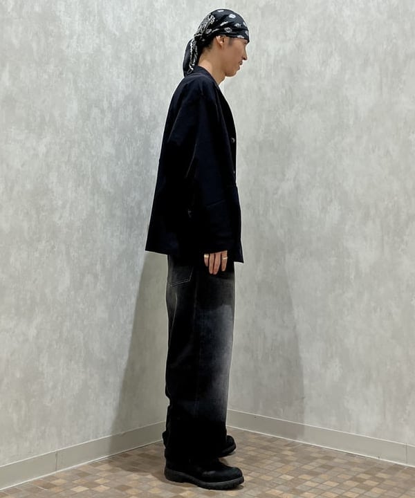 西村 光平さんの「BEAMS WOMEN｜BEAMS / ワイドフィット デニムパンツ」を使ったコーディネート