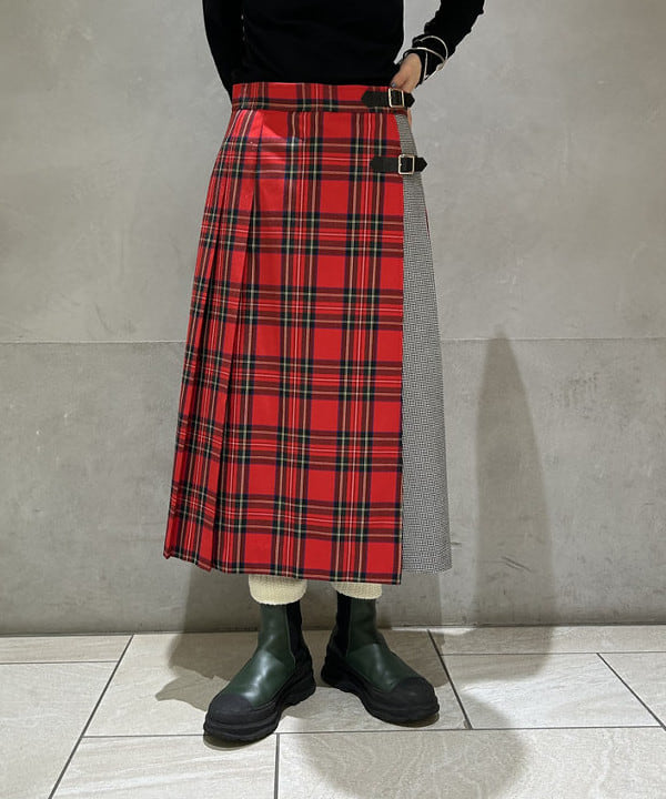 ササキさんの「BEAMS WOMEN｜テレコ リブ クルーネック トップス」を使ったコーディネート