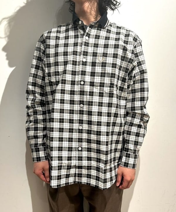 佐藤 大斗さんの「BEAMS WOMEN｜FRED PERRY / 別注 リブカラー シャツ」を使ったコーディネート