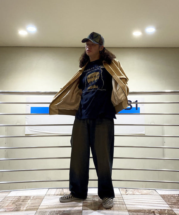 りくっしーさんの「BEAMS WOMEN｜フェード ワーク ブルゾン」を使ったコーディネート