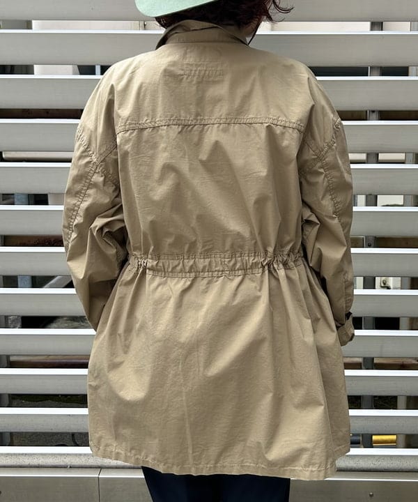 まつむさんの「BEAMS WOMEN｜BEAMS BOY / ポリエステル ウール シンチ バック スラックス」を使ったコーディネート