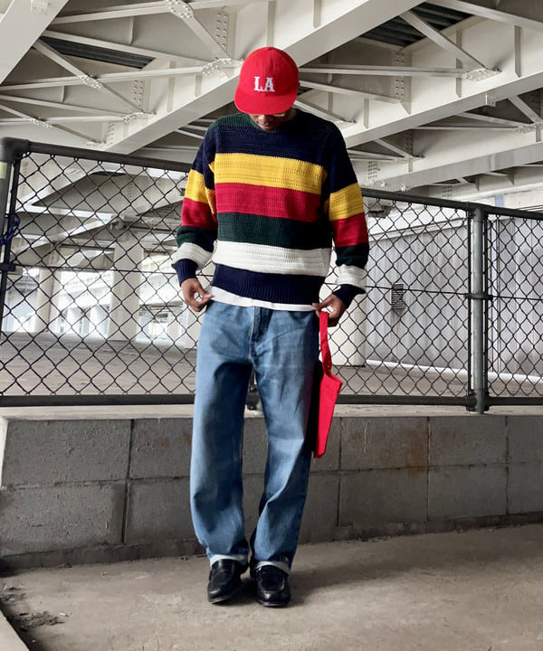 NADEL ナデールさんの「BEAMS WOMEN｜B.MULTI_MESH_BDR」を使ったコーディネート