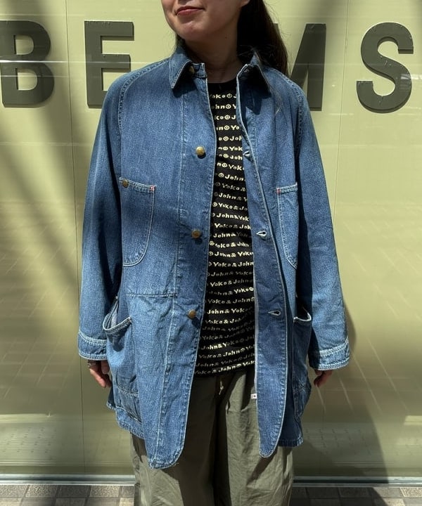 サイトウ　トモミさんの「【別注】DECHO / ダメージ キャップ」を使ったコーディネート