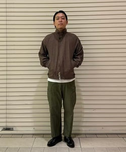 BEAMS F（ビームスF）ウール ハウンドトゥース ハリントン