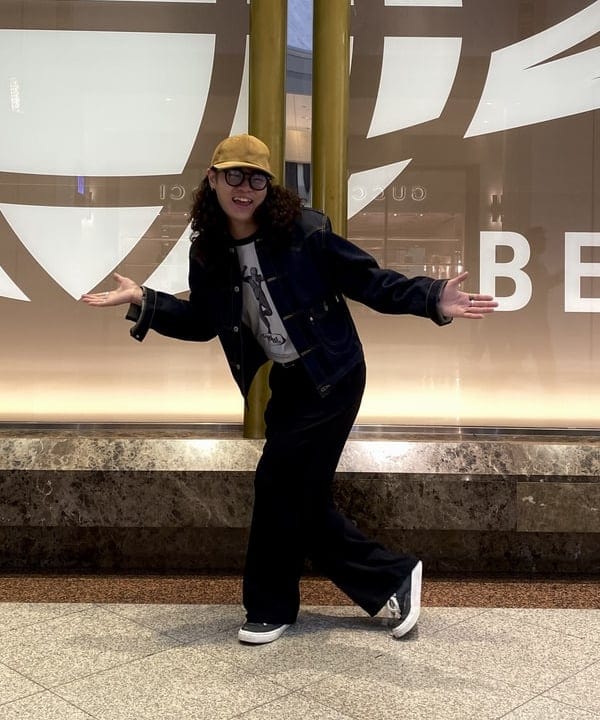 りくっしーさんの「BEAMS WOMEN｜BEAMS PLUS / 6 Panel Suede」を使ったコーディネート