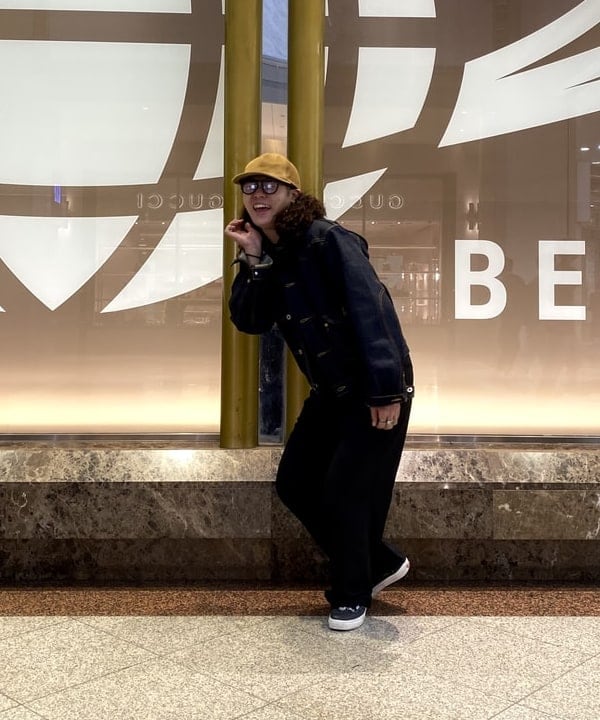 りくっしーさんの「BEAMS WOMEN｜BEAMS PLUS / 6 Panel Suede」を使ったコーディネート