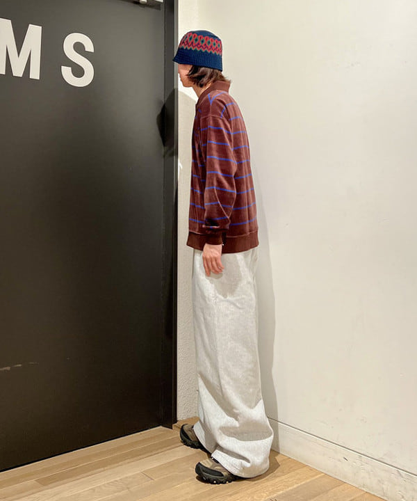 関澤 佑樹さんの「BEAMS WOMEN｜ジャカードニット バケット ハット」を使ったコーディネート