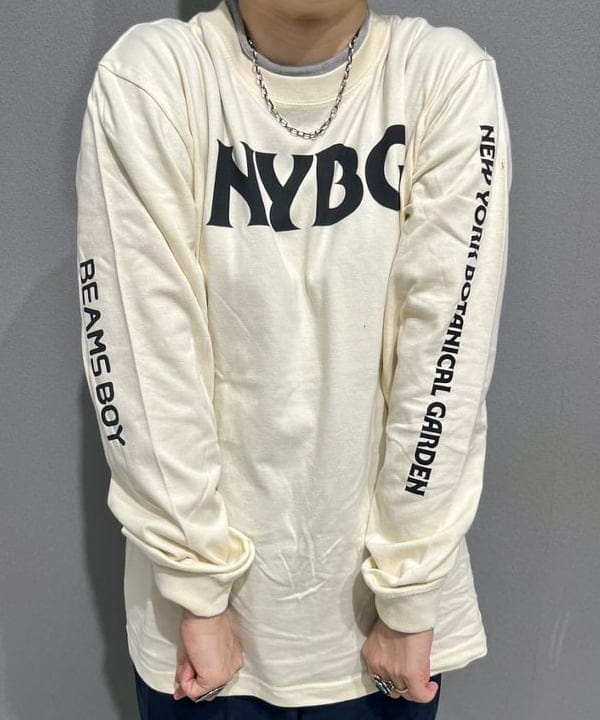 木村 梨香さんの「BEAMS WOMEN｜【別注】NEW YORK BOTANICAL GARDEN / スーベニア ロングスリーブ Tシャツ」を使ったコーディネート