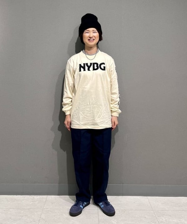 木村 梨香さんの「BEAMS WOMEN｜【別注】NEW YORK BOTANICAL GARDEN / スーベニア ロングスリーブ Tシャツ」を使ったコーディネート
