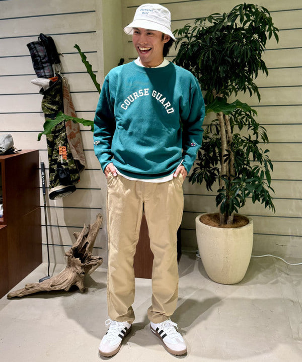 ［BEAMS GOLF］2way スポーツウェアネイビー　XL 2509-058 BEAMS GOLF（407402） スタイリング・コーディネイト｜BEAMS