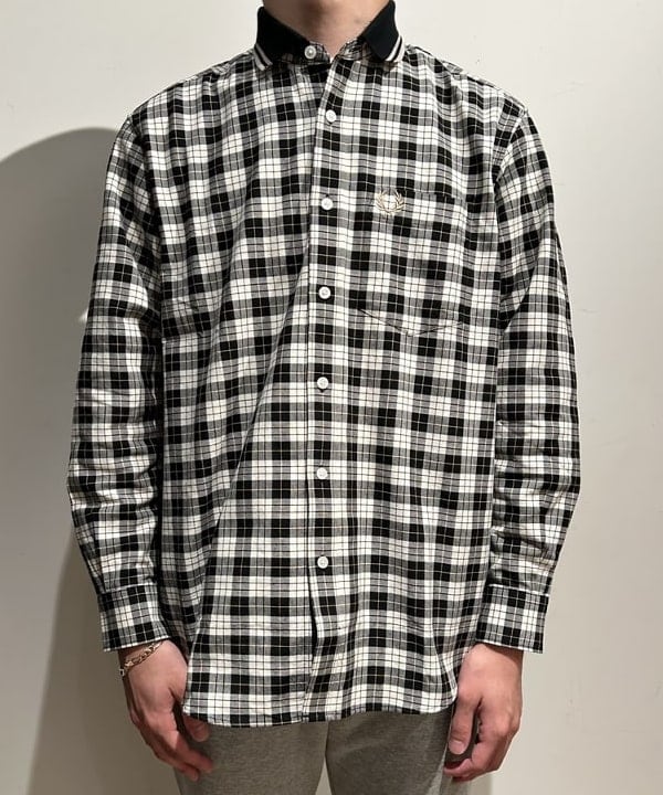 及川 晃さんの「BEAMS WOMEN｜FRED PERRY / 別注 リブカラー シャツ」を使ったコーディネート