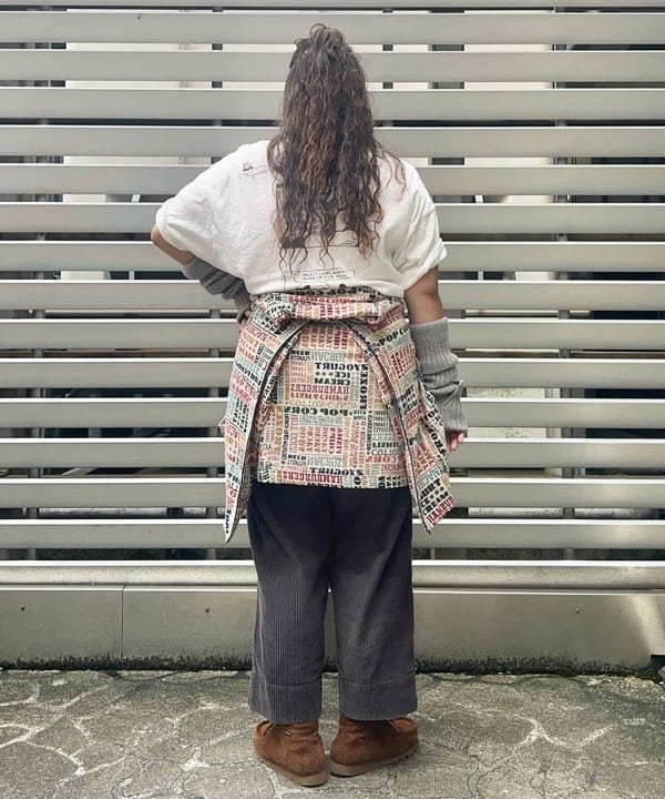 おとむさんの「BEAMS WOMEN｜ボーイ ベーシック Tシャツ」を使ったコーディネート