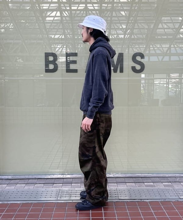 Sunnyさんの「BEAMS PLUS / コーデュラ ナイロン リップストップ ジャングルハット」を使ったコーディネート