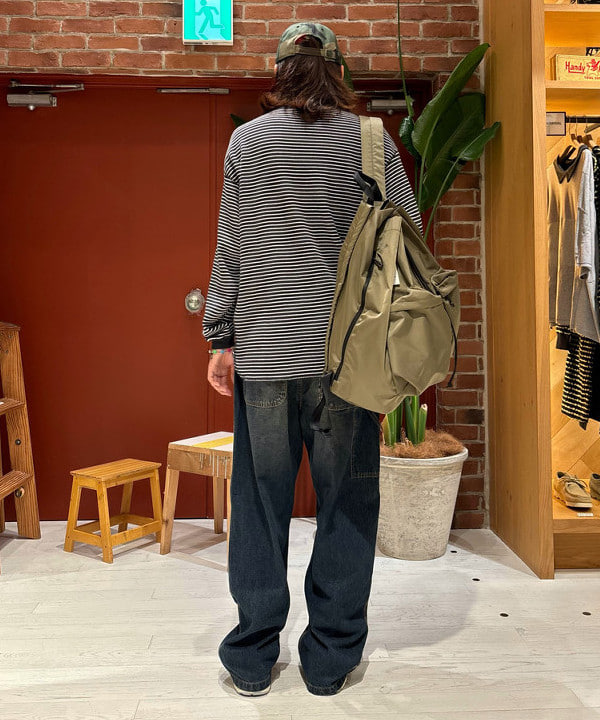 Rintaroさんの「BEAMS WOMEN｜ルーズ クルーネック サーマル」を使ったコーディネート