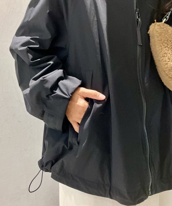 五十峯 さよさんの「BEAMS WOMEN｜LEE × Demi-Luxe BEAMS / オーバースタンドブルゾン.M」を使ったコーディネート