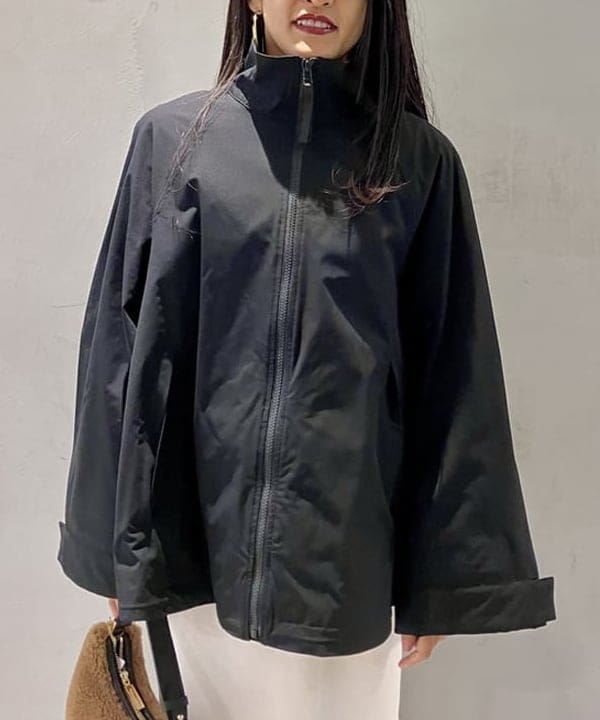 五十峯 さよさんの「BEAMS WOMEN｜LEE × Demi-Luxe BEAMS / オーバースタンドブルゾン.M」を使ったコーディネート
