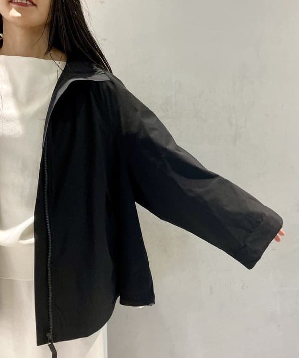 五十峯 さよさんの「BEAMS WOMEN｜LEE × Demi-Luxe BEAMS / オーバースタンドブルゾン.M」を使ったコーディネート