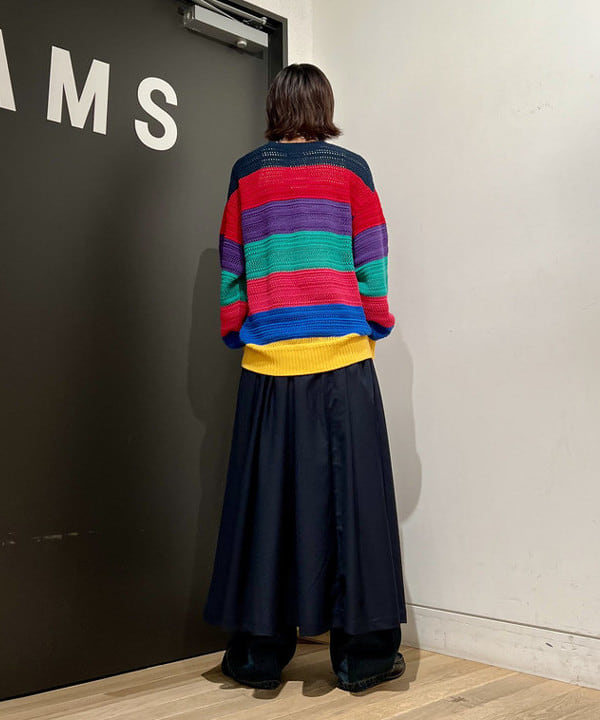 関澤 佑樹さんの「BEAMS WOMEN｜B.MULTI_MESH_BDR」を使ったコーディネート