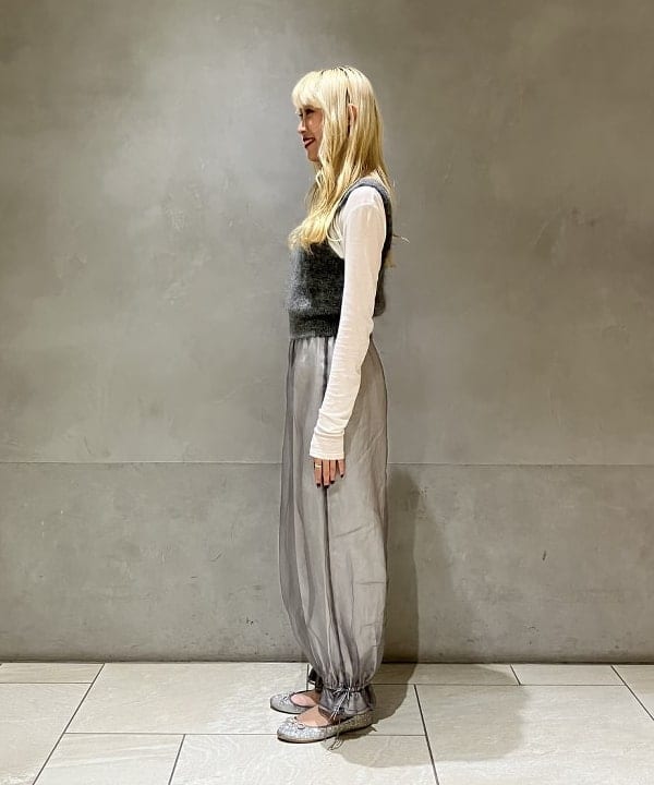nodokaさんの「BEAMS WOMEN｜シアーコットン ロングスリーブ Tシャツ」を使ったコーディネート